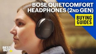 Bose QuietComfort Headphones (2nd Gen) Wireless, Over Ear, Active
