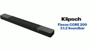 Klipsch Flexus CORE 200 3.1.2 Soundbar Black 1071983 - Best Buy