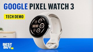 Google Pixel Watch 3 (41mm) Smartwatch with Rose Quartz Band