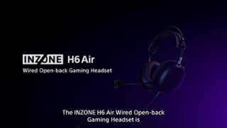 Sony INZONE H6 Air Wired Open back Gaming Headset for PC, PS5, PS4