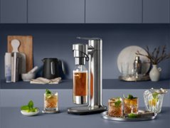 Breville the InFizz Fusion Bundle w/CO2 Damson Blue BCA800DBL0ZNA2