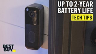 Blink Video Doorbell Head to toe HD view, two year battery, simple