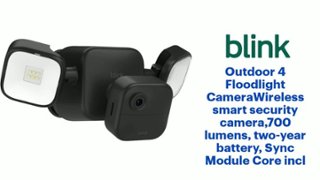 Blink Outdoor 4 Floodlight Camera — Wireless smart security camera