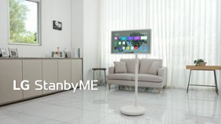 LG StanbyME 2 27” Class LED QHD Smart webOS Portable and