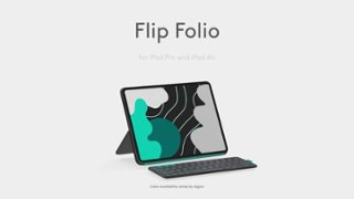 Logitech Flip Folio Keyboard Case for iPad Pro 13 inch Latest
