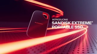 SANDISK Extreme 4TB Portable SSD External USB Type C SSD, up to