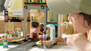 LEGO City Central Train Station Building Toy 60469 6527866 - Best Buy