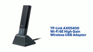 TP Link AXE5400 Wi Fi 6E High Gain Wireless USB Adapter TP Link AXE5400 Wi Fi 6E High Gain Wireless USB Adapter