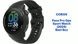 COROS Pace Pro Gps Sport Watch Black (2024) WPACEP-BLK - Best Buy