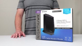 NETGEAR Nighthawk AX6000 Wi Fi 6 Router with DOCIS 3.1 Cable Modem