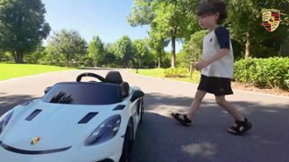 ボーノミルクさん専用です！TTR SL用　カーボンレガース　シンガード　中古 FIRST RIDE ON Licensed Porsche 718 12V Electric Car for Kids, Ride