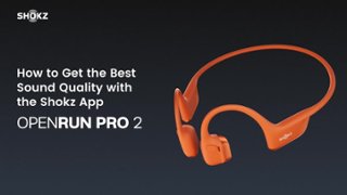 Shokz OpenRun Pro 2 Wireless Bone Conduction Open Ear Bluetooth