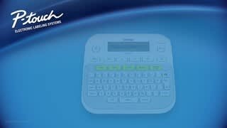 Brother P touch, PT D210, Easy to Use Label Maker, One Touch Keys