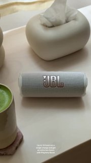 JBL Flip 7 Portable waterproof and drop proof speaker 2025 White