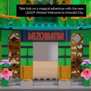 LEGO Wicked Welcome to Emerald City Collectible Toy 75684 6512680