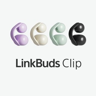 Sony LinkBuds Clip Truly Wireless Open Earbuds Black WFLC900/B