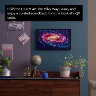 LEGO Art The Milky Way Galaxy Wall Art Décor Set 31212 6471334