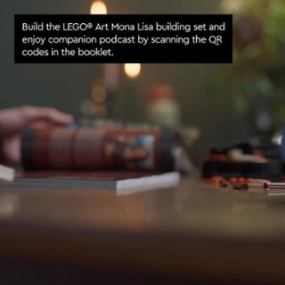 LEGO Art Mona Lisa Wall Art Building Set for Adults 31213 6470635