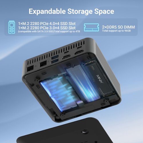 MINIX NGC N713 Mini PC, Intel Core™ i7 13620H Desktop Computer