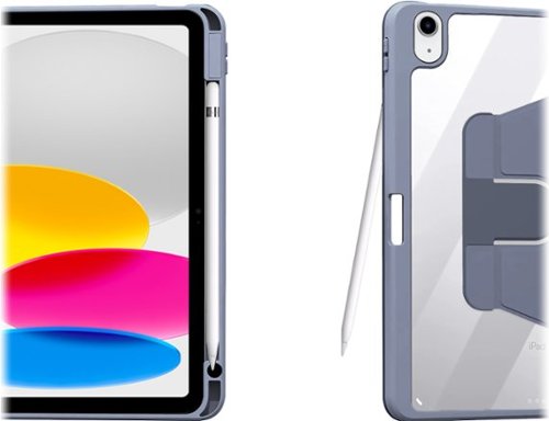 SaharaCase Venture Series Rotating Folio Case for Apple iPad 11'' (A16) and iPad 10.9'' (10th Gen) - Shadow Purple Gray SHOP ONLINE