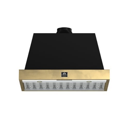 Forno Appliances - 36 inches - Externally Vented - Wall Range Hood - Black