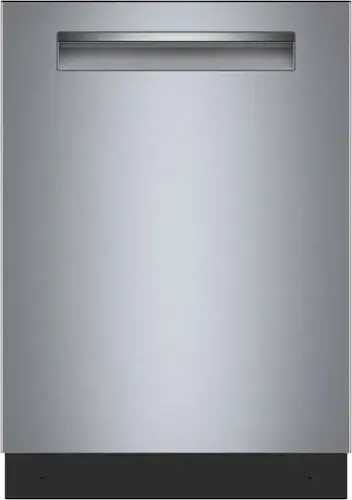 Front. Bosch - 500 Series 24" Top Control Smart Built-In Stainless Steel Tub Dishwasher with 3rd Rack and AutoAir, 44 dBA - Stainless Steel.
