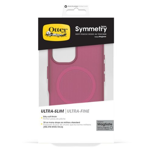 OtterBox Symmetry Series Hard Shell for MagSafe for Apple iPhone 16 - Glass Heart GLOBAL SHIPPING