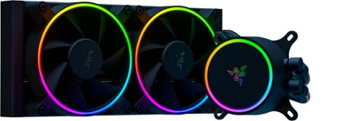  Razer - Hanbo Chroma RGB AIO 240mm CPU Liquid Cooling System - Black