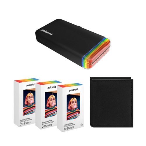 Polaroid Originals - Polaroid Hi-Print Everything Box Gen 2 (Black) with Album for Instant Prints-Front_Standard 