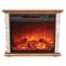 Lifesmart - LifePro 1500W Electric Infrared Quartz Indoor Home Fireplace Heater - Stone-Front_Standard