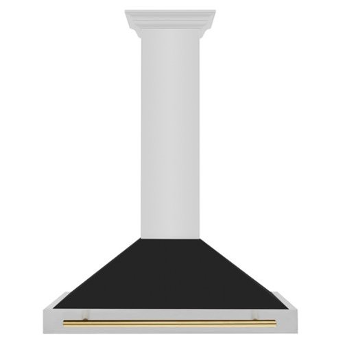 ZLINE Autograph Edition - 35 inches - Externally Vented - Wall Range Hood - Matte Black