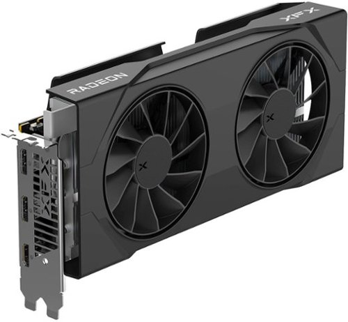 XFX Swift AMD Radeon RX 9060XT OC Gaming Edition 8GB GDDR6 PCI Express 5.0 Gaming Graphics Card - Black GLOBAL SHIPPING