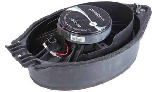 Powerbass OE Series 6x9in. 2-Way Coaxial OEM Replacement Speaker with Injection Molded PP Cone - black GLOBAL SHIPPING