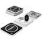 Keyscaper - Las Vegas Raiders 3-in-1 Foldable Charger - White-Front_Standard
