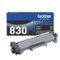 Brother - TN830 Standard-Yield Toner Cartridge - Black-Front_Standard