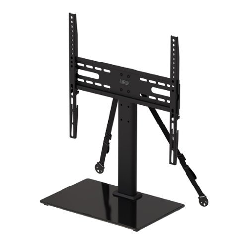 ErgoAV - Tabletop TV Stand for 40" to 55" TVs - Black