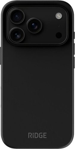 The Ridge Wallet - Ridge Phone Case - Matte Apple iPhone 18 Pro and 17 Pro Devices - Black
