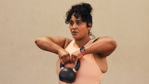 Google Fitbit Versa 4 Fitness Smartwatch - Works with Android and iOS - Copper Rose - (2022) GLOBAL SHIPPING
