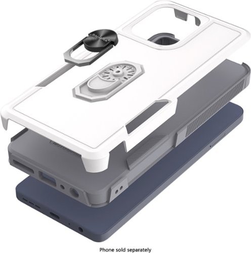 SaharaCase Raider Series Heavy Duty Case for Motorola G Power 5G (2025) - Fossil White SHOP ONLINE