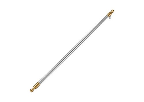 Bertazzoni - Heritage Series Refrigerator Accessory - Compatible with 36, 30, 24 and 18 inches built-in columns - Stainless Steel/Gold