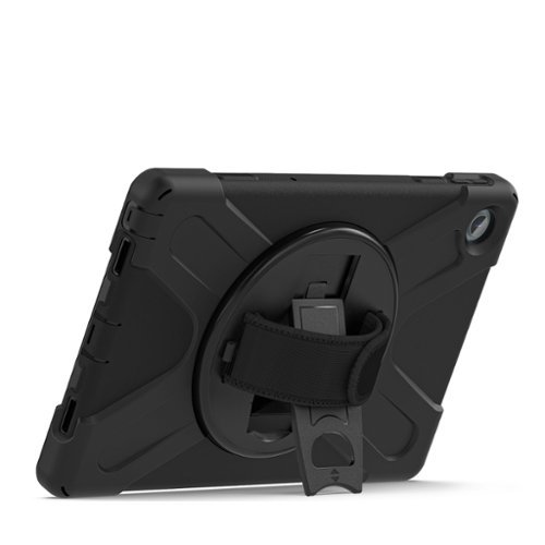 SaharaCase Protection Hand Strap Series Case for Lenovo Tab M10 Plus (3rd Gen) - Black BUY IN MIDDLE EAST