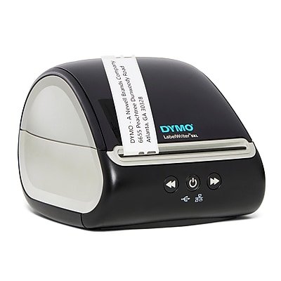 DYMO - LabelWriter 5XL Portable Label Printer (2112554) - Black-Front_Standard 