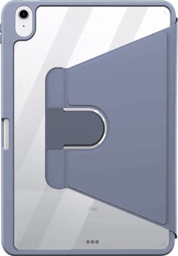 SaharaCase Venture Series Rotating Folio Case for Apple iPad 11'' (A16) and iPad 10.9'' (10th Gen) - Shadow Purple Gray GLOBAL SHIPPING