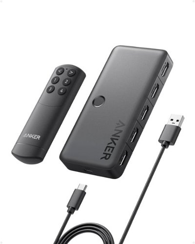Anker - HDMI Switch - Gray-Front_Standard 
