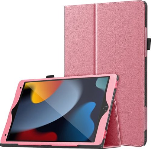 SaharaCase Bi-Fold Folio Case for Apple iPad 10.2 (8th Generation 2020 and 9th Generation 2021) - Pink WORLDWIDE DELIVERY