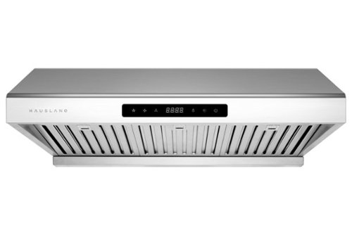 Hauslane - 30 inches - Externally Vented - Under cabinet Range Hood - Silver-Front_Standard 