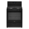 Whirlpool - 5.1 Cu. Ft. Freestanding Gas Range with Broiler Drawer - Black-Front_Standard