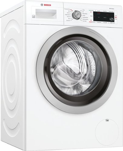 Bosch - 500 Series 2.2 Cu. Ft. High-Efficiency Stackable Smart Front Load Washer with AquaShield - White