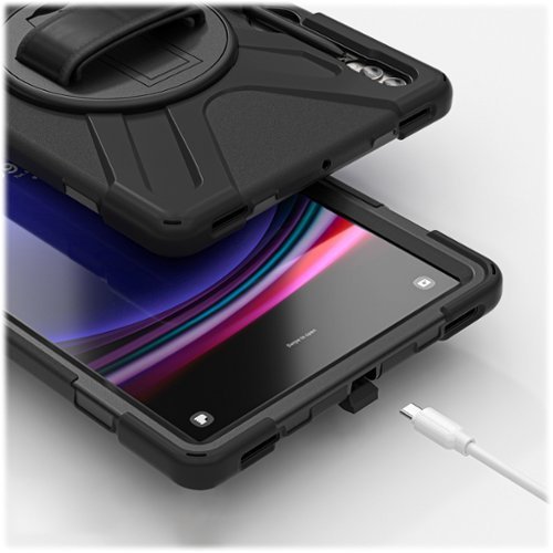SaharaCase DEFENSE-X Series Case for Samsung Galaxy Tab S10+, Tab S9+, Tab S9 FE+, and Tab S8+ - Black BUY ONLINE