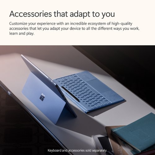 Microsoft Surface Pro - Copilot+ PC - 13” - Snapdragon X Plus - 16GB Memory - 512GB SSD - Device Only (11th Edition) Latest Model - Sapphire BUY IN SINGAPORE